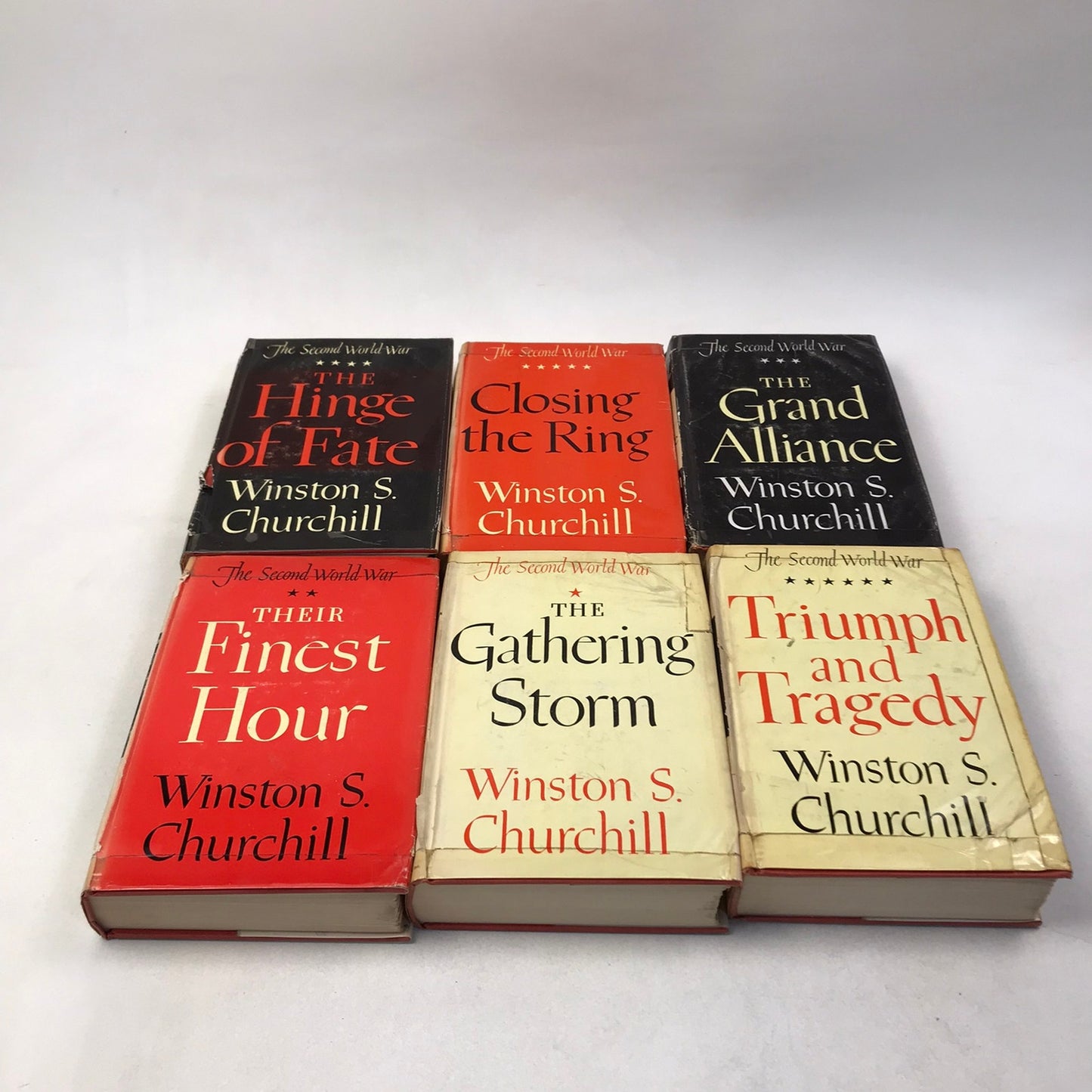 The Second World War Complete 6 Volume Set Winston Churchill Military History