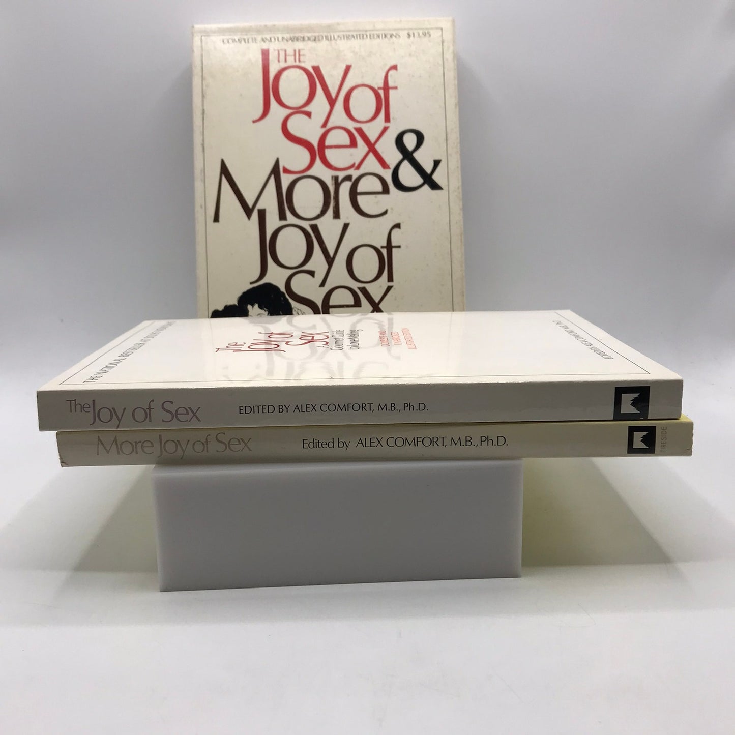 The Joy of Sex and More Joy of Sex Alex Comfort Set of 2 Slipcase Relationships