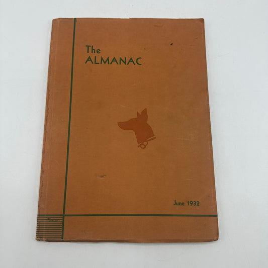 Almanac Franklin High June 1932 Yearbook Portland Historical Record Memorabilia