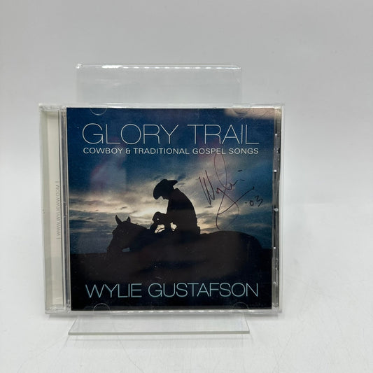 Wylie Gustafson – Glory Trail CD 1999 SIGNED Autographed Cowboy Gospel