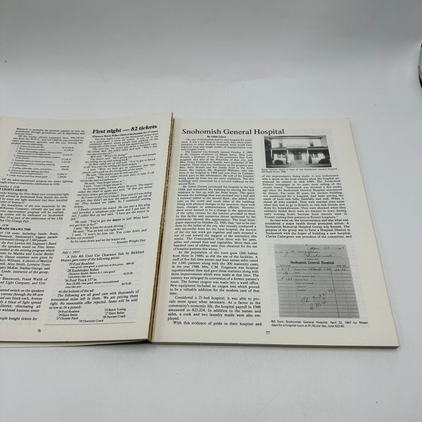 River Reflections Vol II 1981 Snohomish Washington Local History Paperback