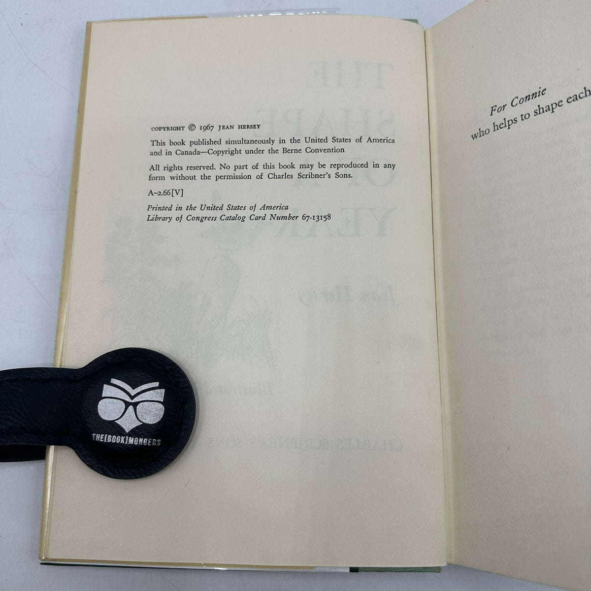 The Shape of a Year Jean Hersey SIGNED Gardening Homemaking Nature Memoir 1967