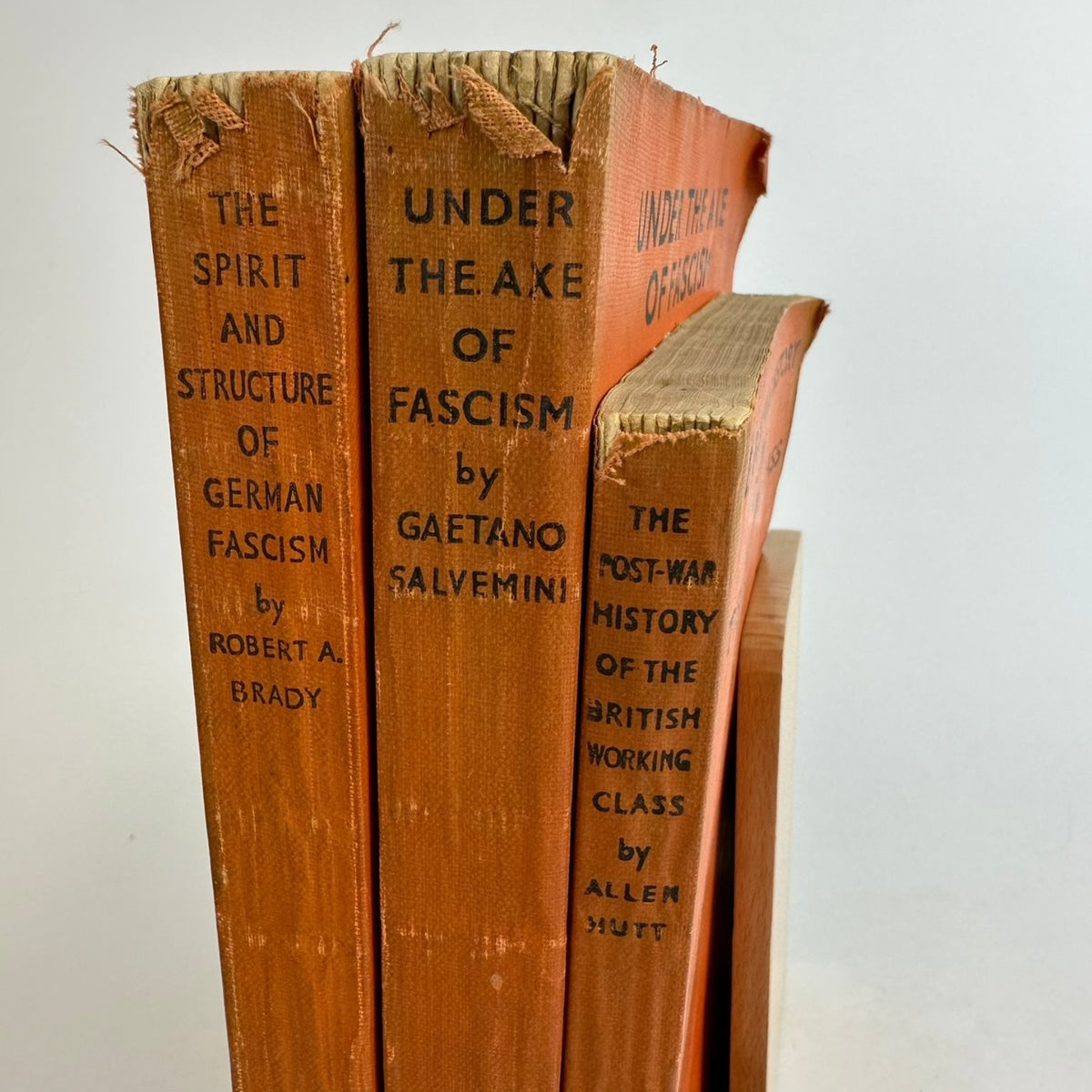 Left Book Club Set of 3 Fascism & British Working Class History Gollancz