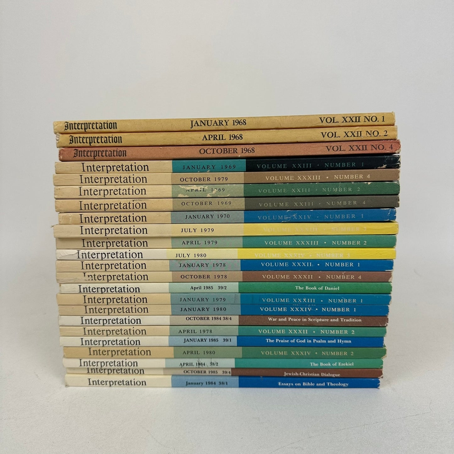 Interpretation Journal of Bible and Theology 23 Issues Scripture Biblical Study