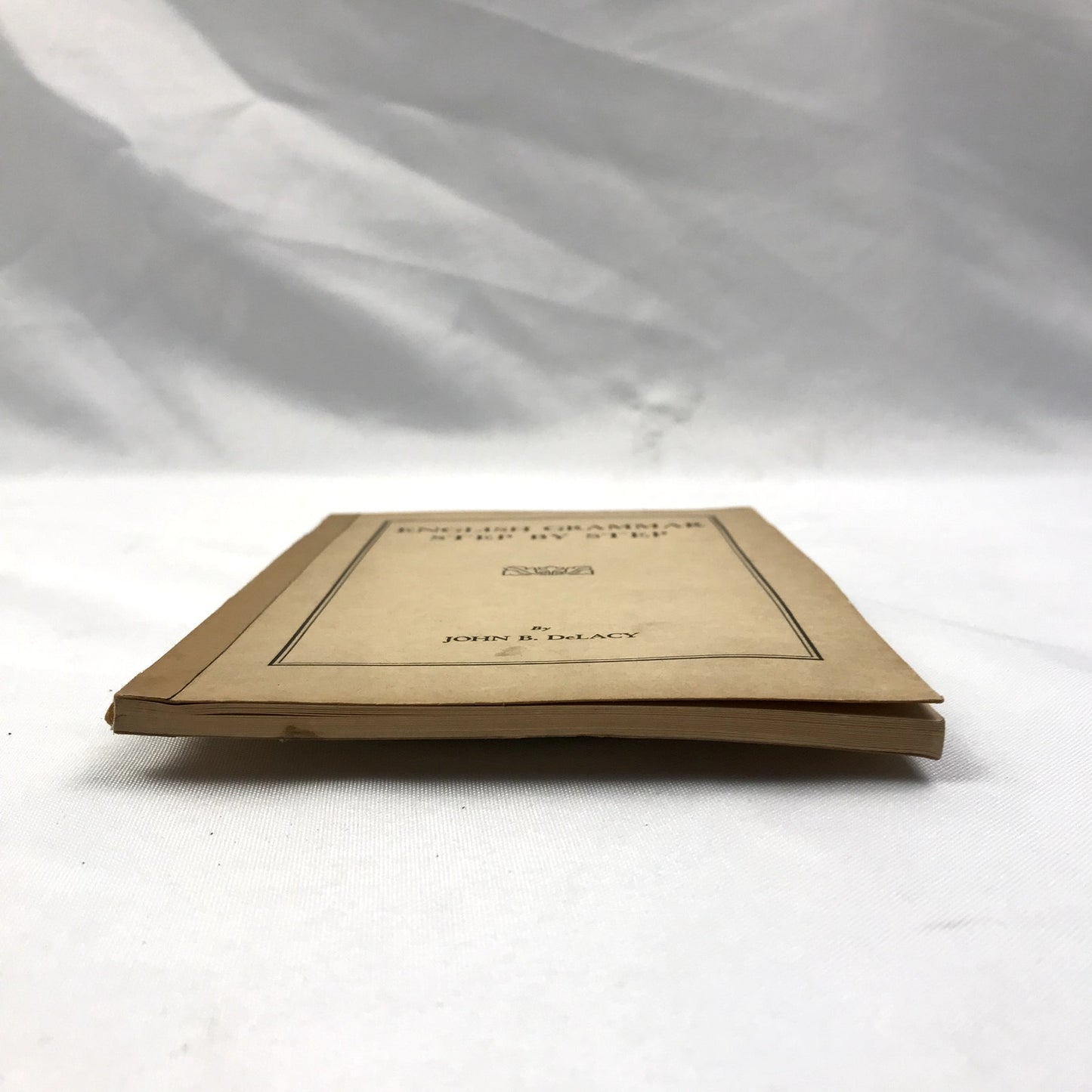 English Grammar Step by Step Paperback Language Book by Jon B. DeLacy 1931