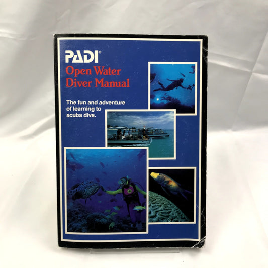 Padi Open Water Diver Manual Learning to Scuba Paperback Book by Padi 1990