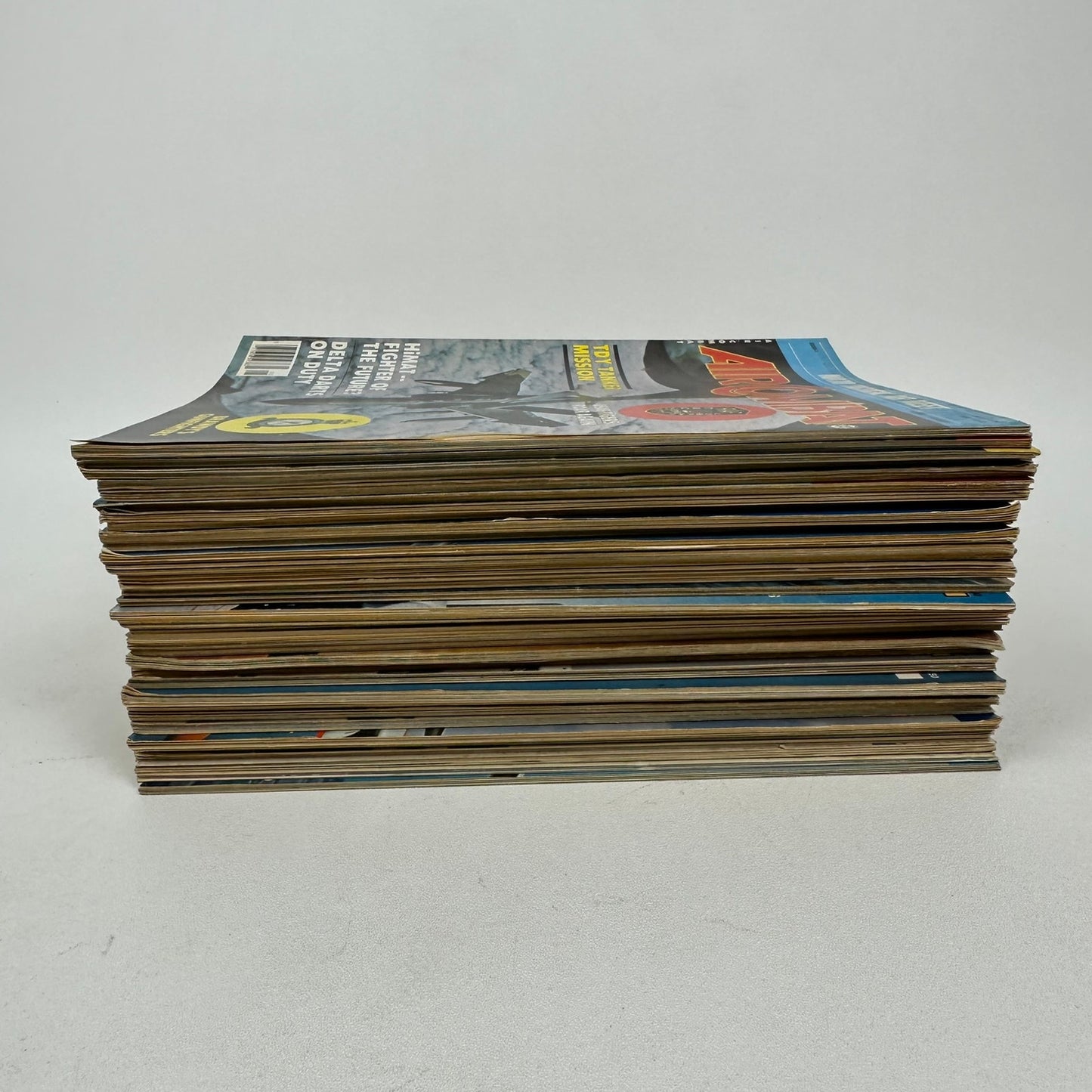 Air Combat Magazines Lot of 35 Issues Military History Air Force Aviation 1970s