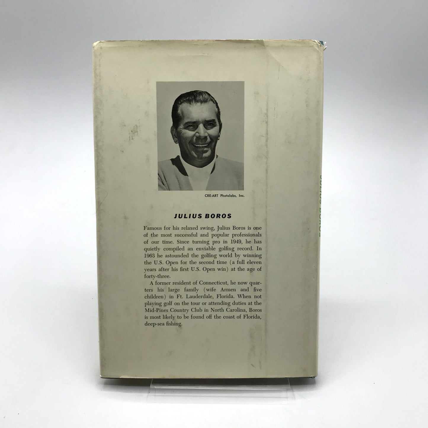 Swing Easy, Hit Hard Illustrated Hardcover Book by Julius Boros 1st Edition 1965