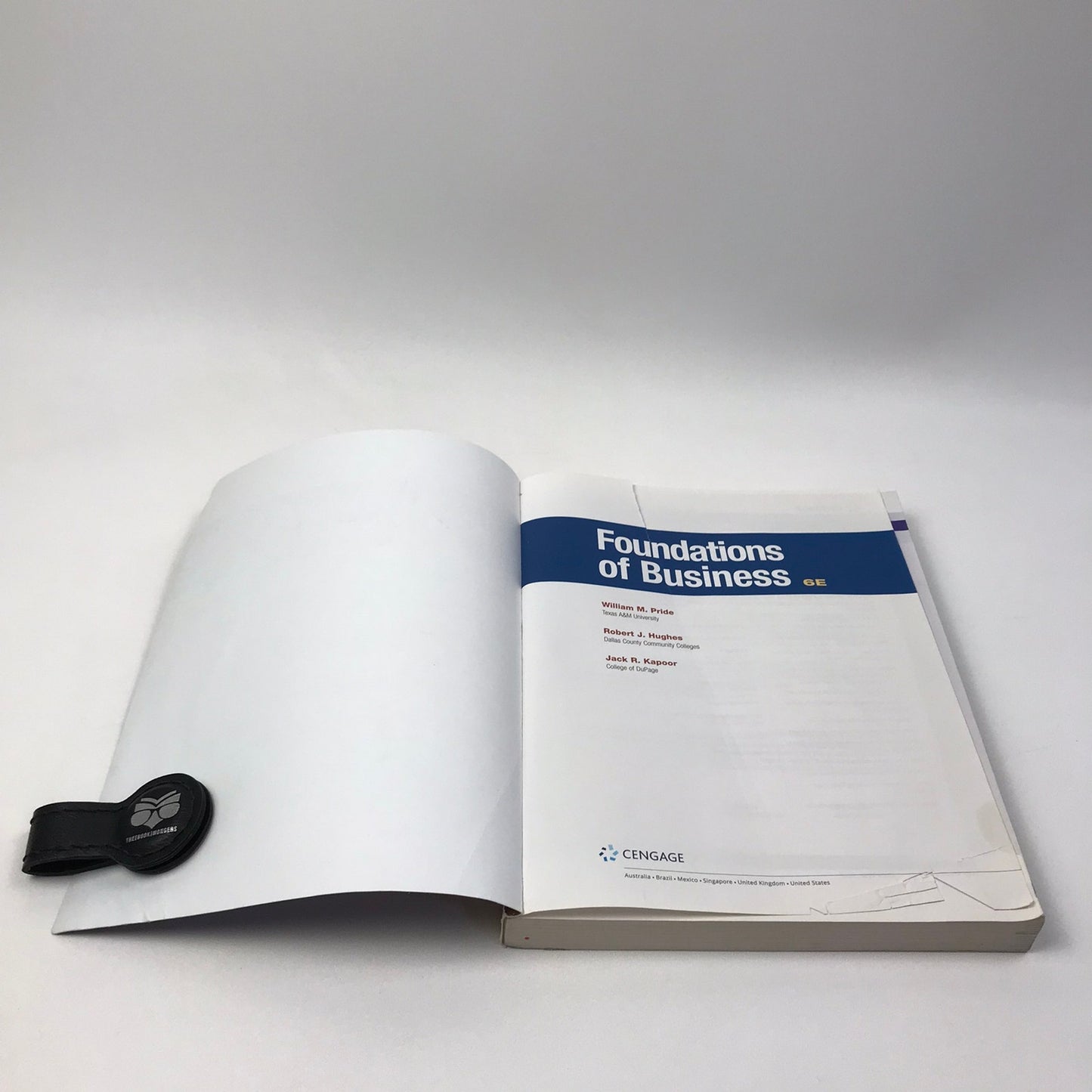 Foundations of Business Pride Hughes Kapoor 6th Ed Management Education Textbook