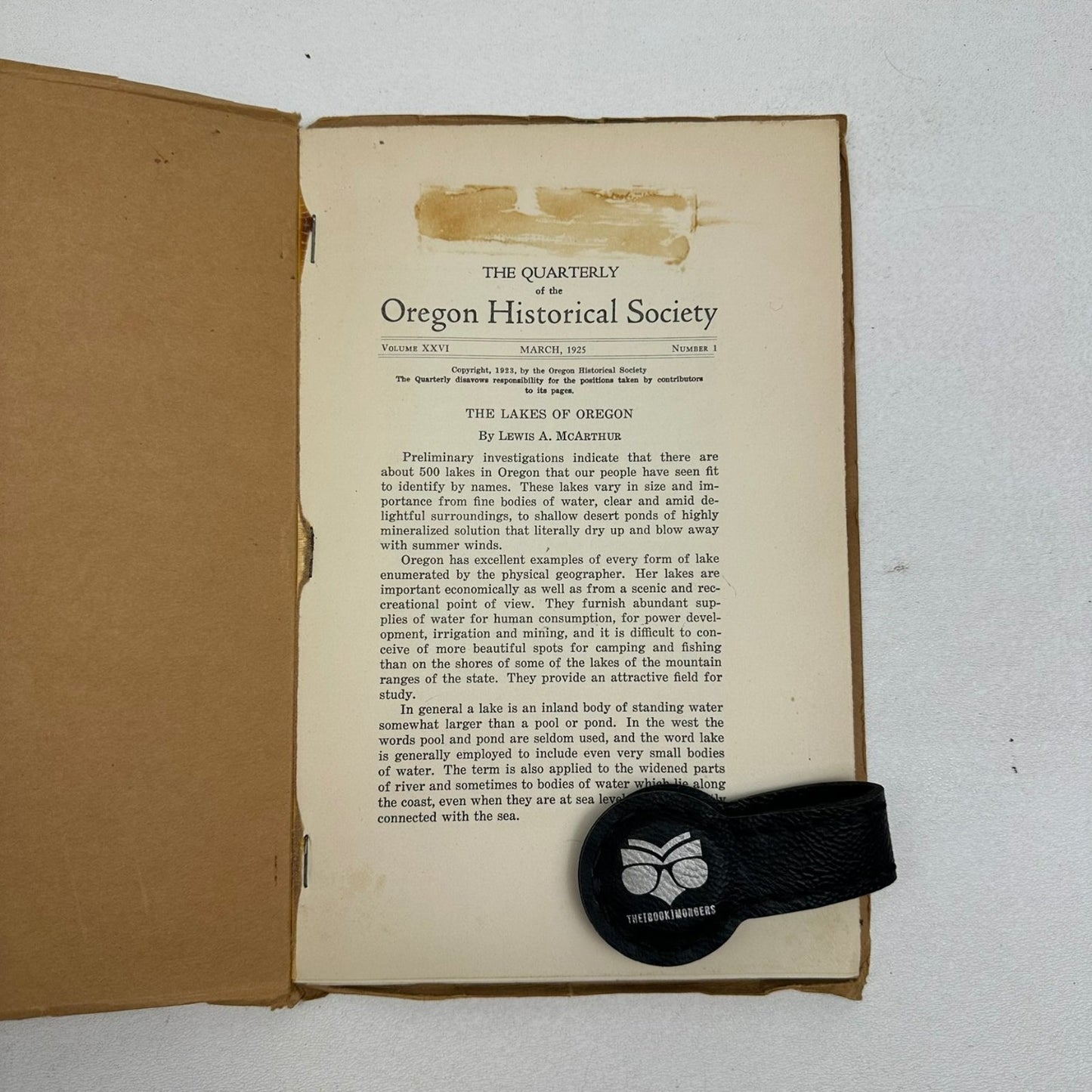 Oregon Historical Quarterly 1925-1930 Historical Society Journal 24 Periodicals