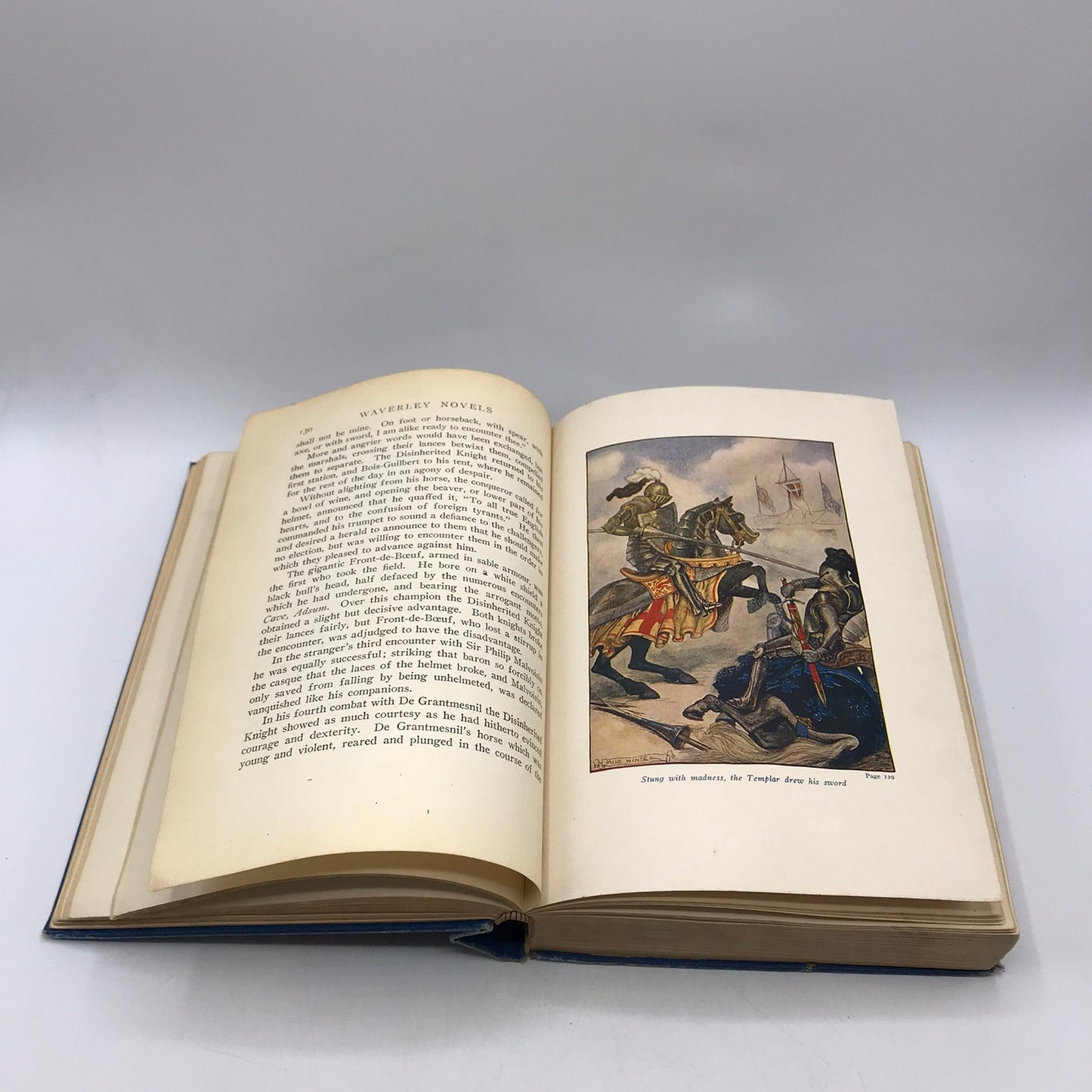 Ivanhoe Sir Walter Scott Milo Winter Romance Medieval Historical Adventure Novel