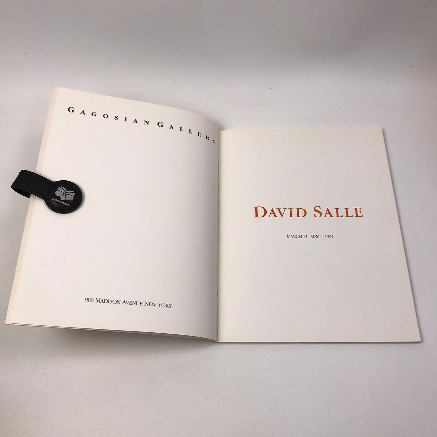 David Salle Art Exhibition Catalog Post Modern Contemporary Expressionism 1991