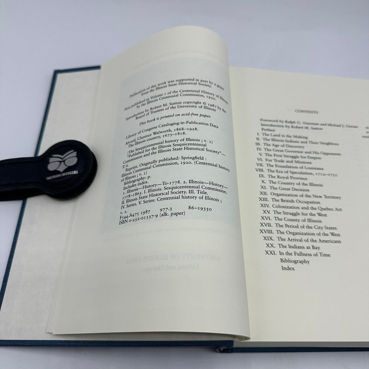 Illinois Country 1673-1818 Alvord 1987 History University of Illinois Press