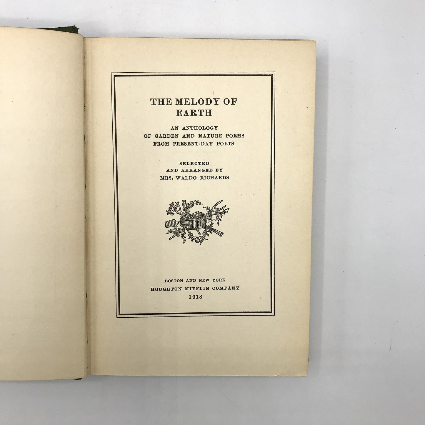 The Melody of Earth Gertrude Richards Poetry Poems The End of Summer Millay