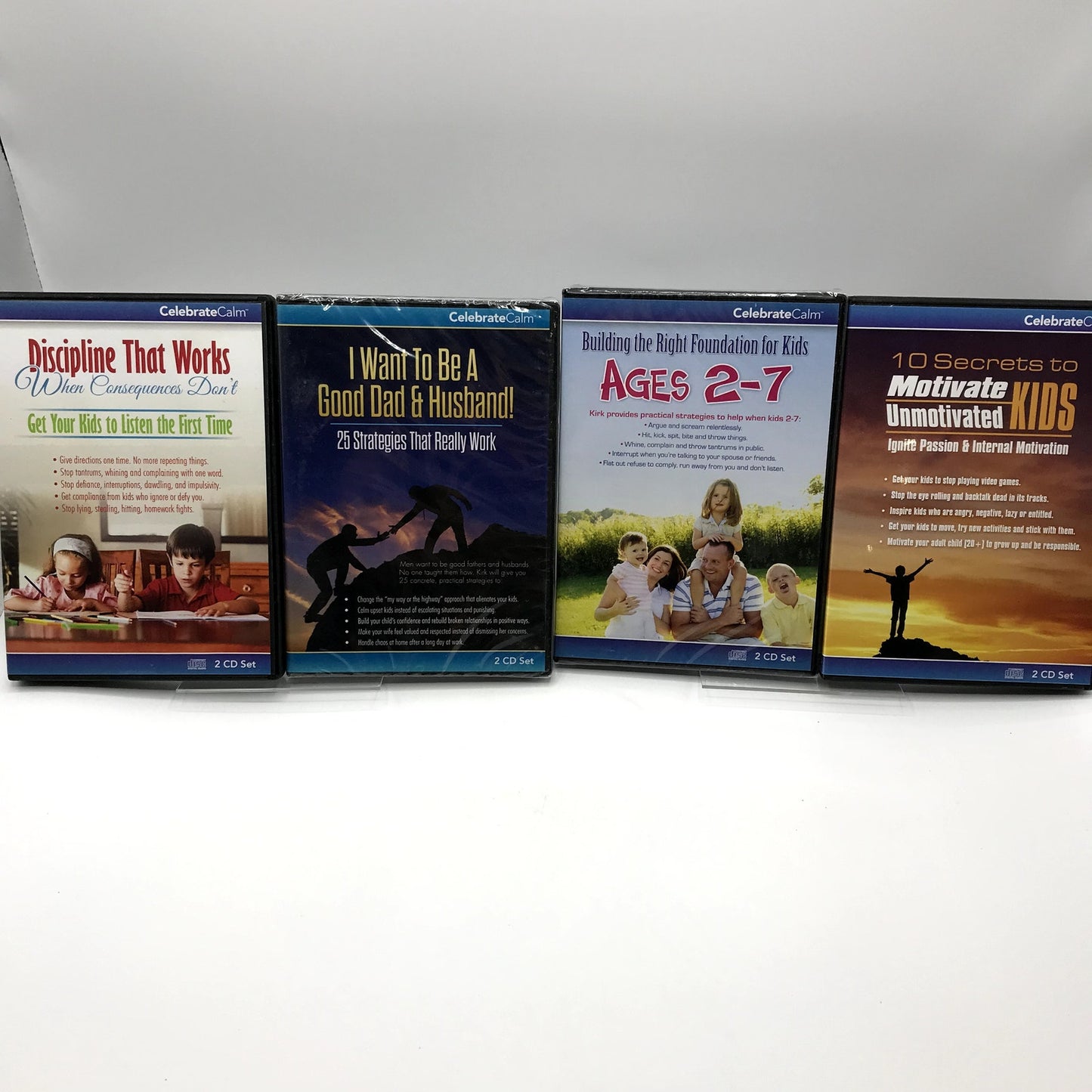 Celebrate Calm Lot of 8 DVDs Parenting Techniques Behavior Management Strategies