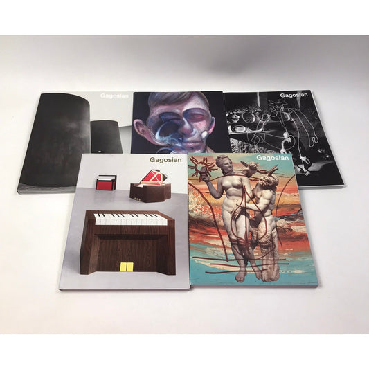 Gagosian Gallery Art Exhibit Catalogs Lot of 5 Contemporary Modern History 2010s