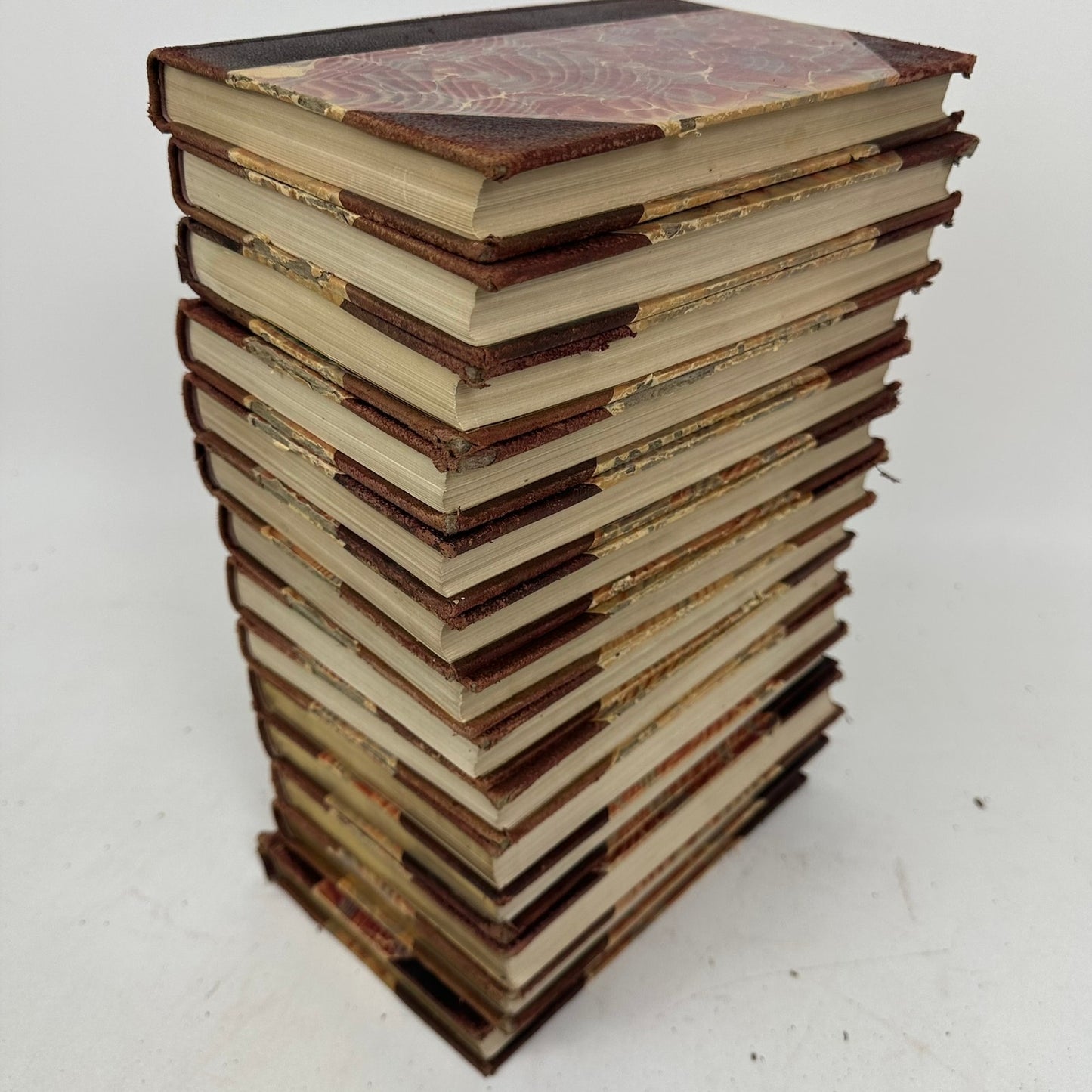 John L Stoddards Lectures 14 Volume Set World History Travel Leather Bound 1897