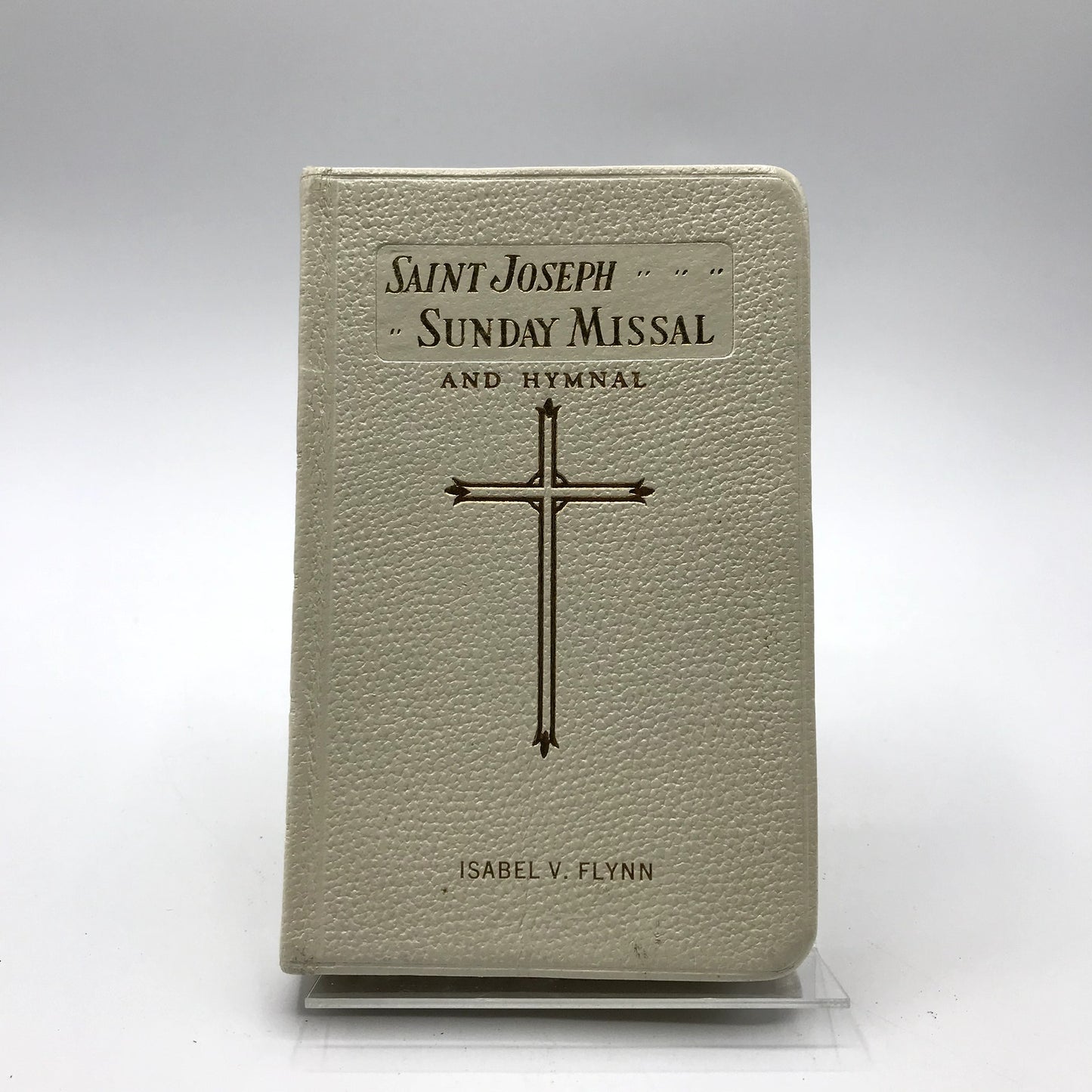 Saint Joseph Sunday Missal and Hymnal Softcover Book by Isabel V. Flynn 1956