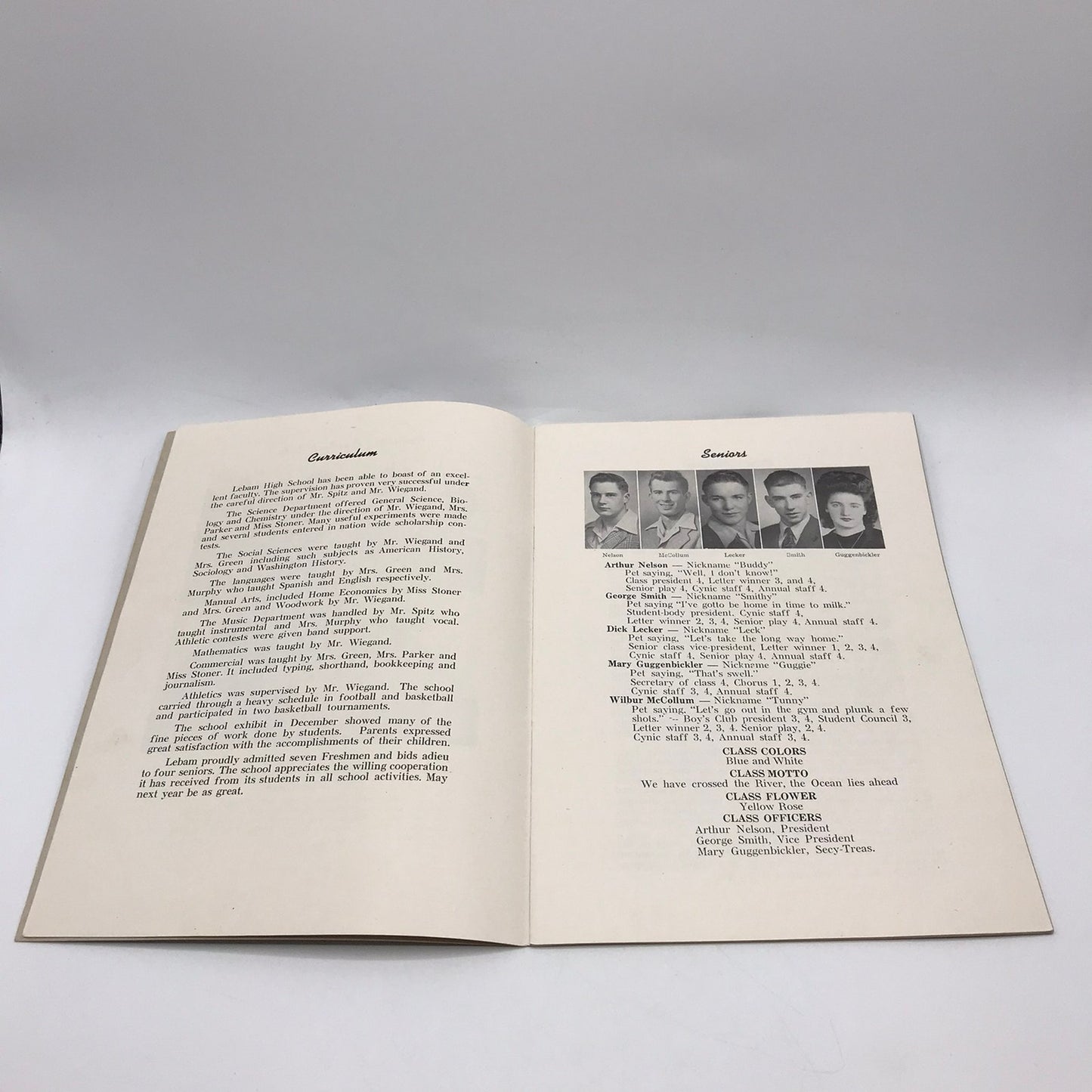 Le Fran Log 1946 Lebam High School Yearbook Washington Photography Memorabilia