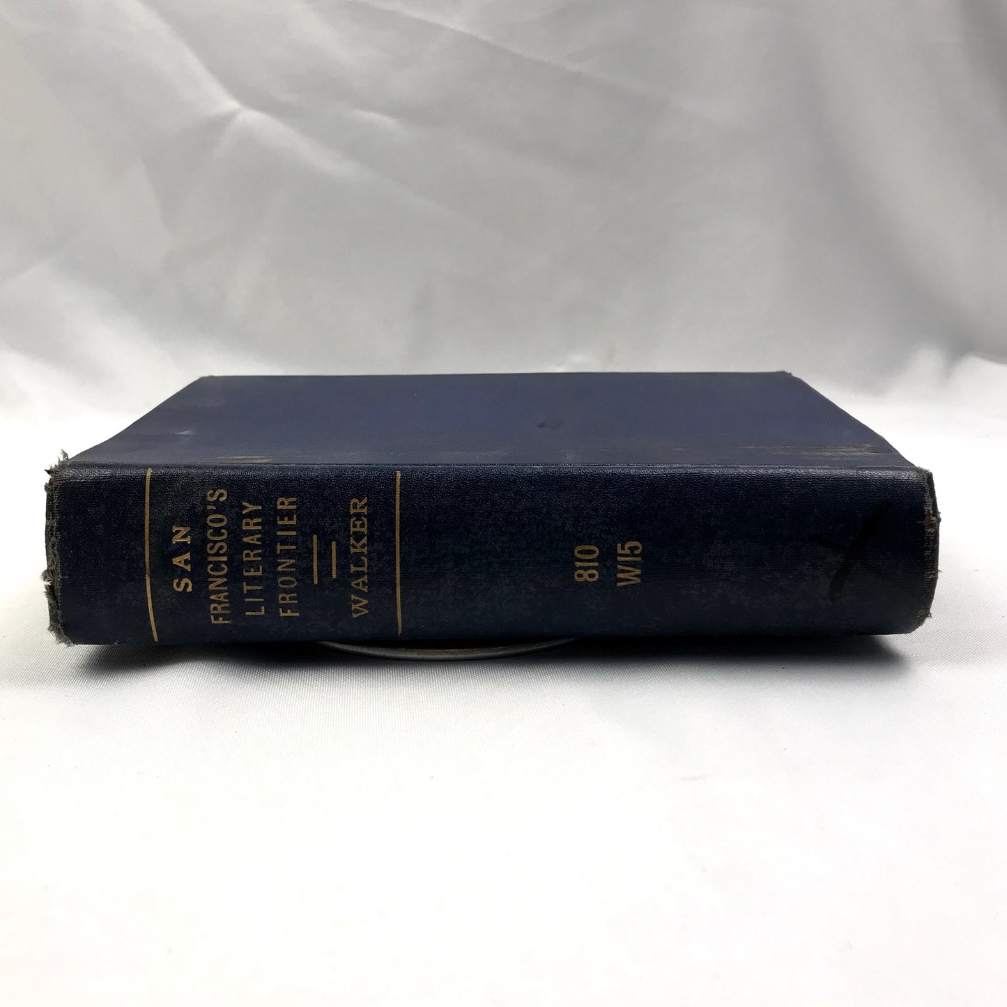 San Francisco's Literary Frontier Book by Franklin Walker 1939 First Edition