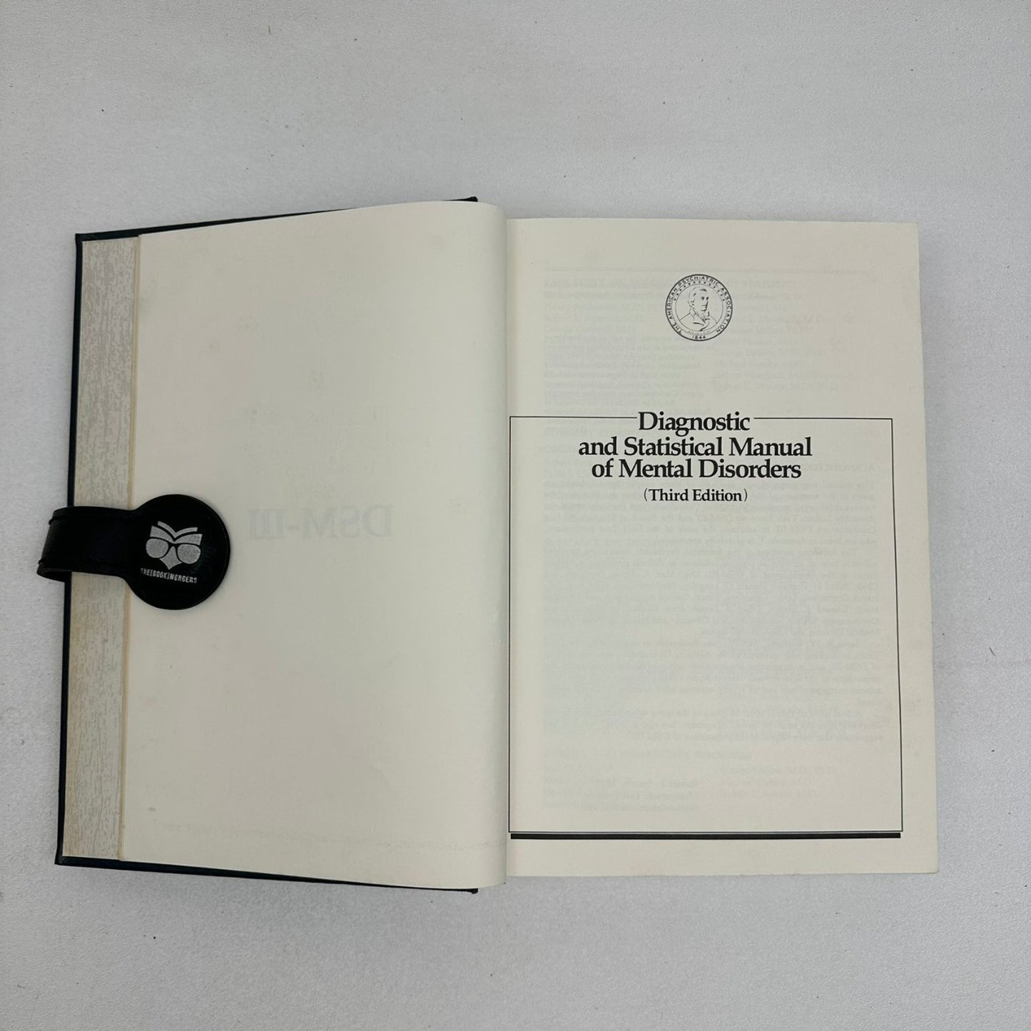 DSM-III Diagnostic & Statistical Manual Mental Disorders 1980 3rd Ed APA Custom