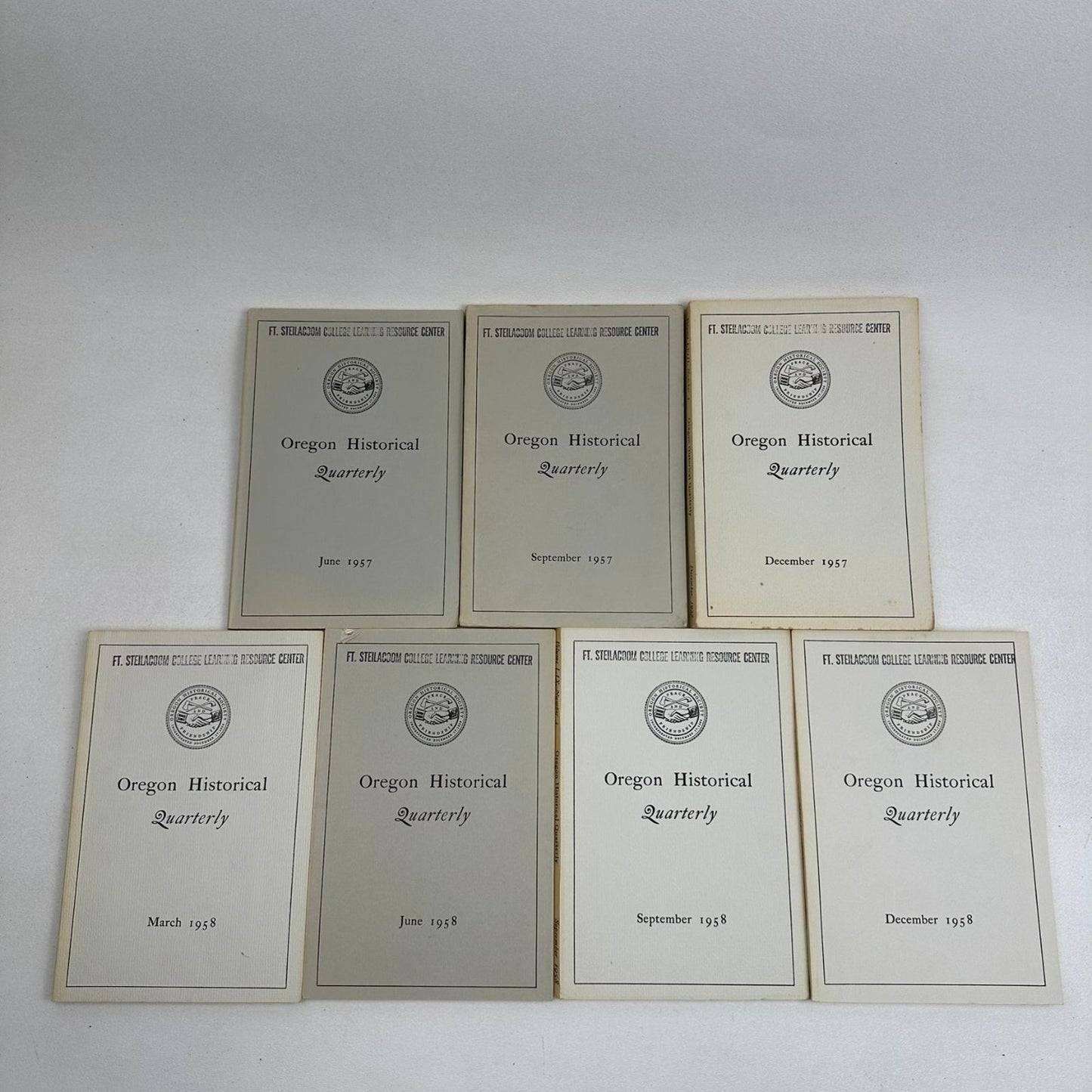 Oregon Historical Quarterly 1955-1965 34 Volumes Regional History Periodical