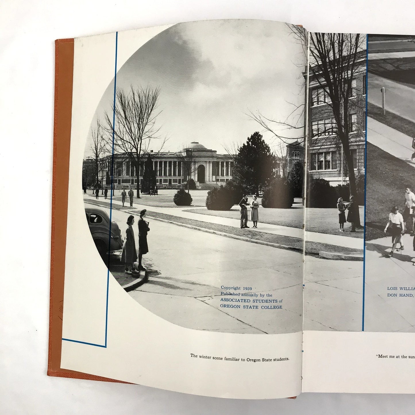 The Beaver 1939 Hardcover Yearbook Oregon State College Corvallis, OR