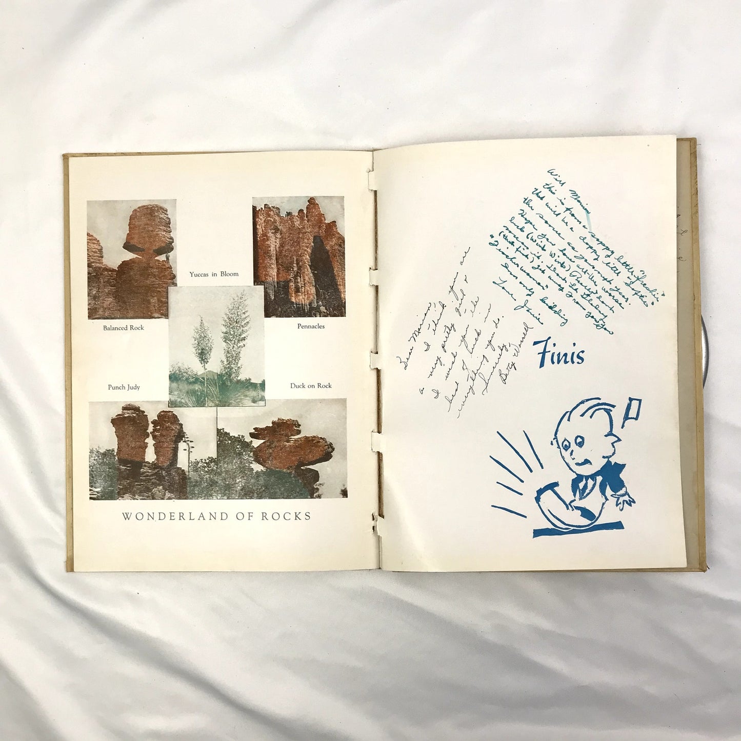 Bisbee High School Yearbook Arizona 1940 The Cuprite Hardcover Illustrated Book