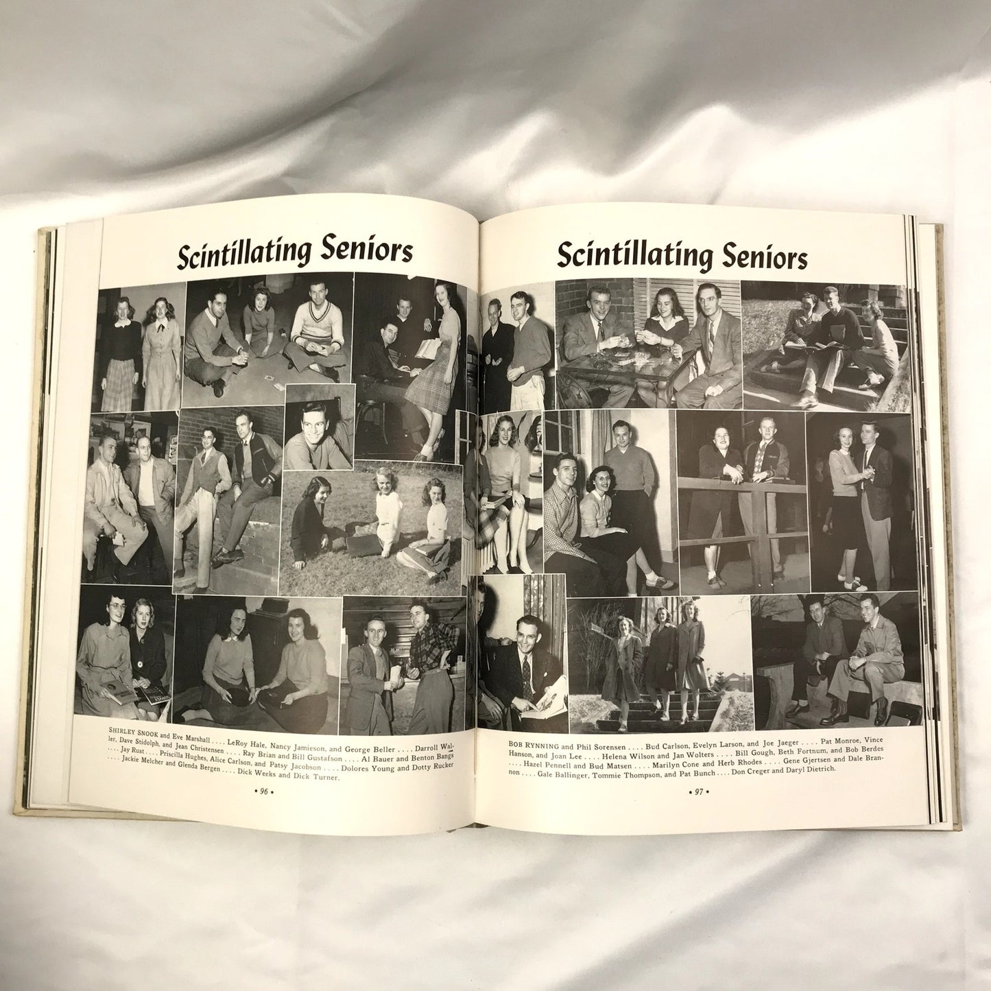 The Chinook 1947 State College of Washington Yearbook Illustrated Hardcover