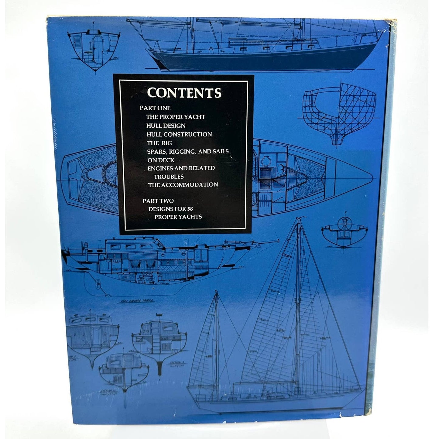 The Proper Yacht by Arthur Beiser 1978 Signed English Hardcover 2nd Edition Book