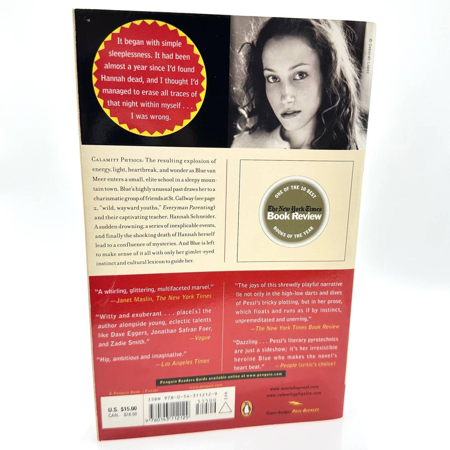 Special Topics in Calamity Physics SIGNED by Marisha Pessl Penguin Books 2007