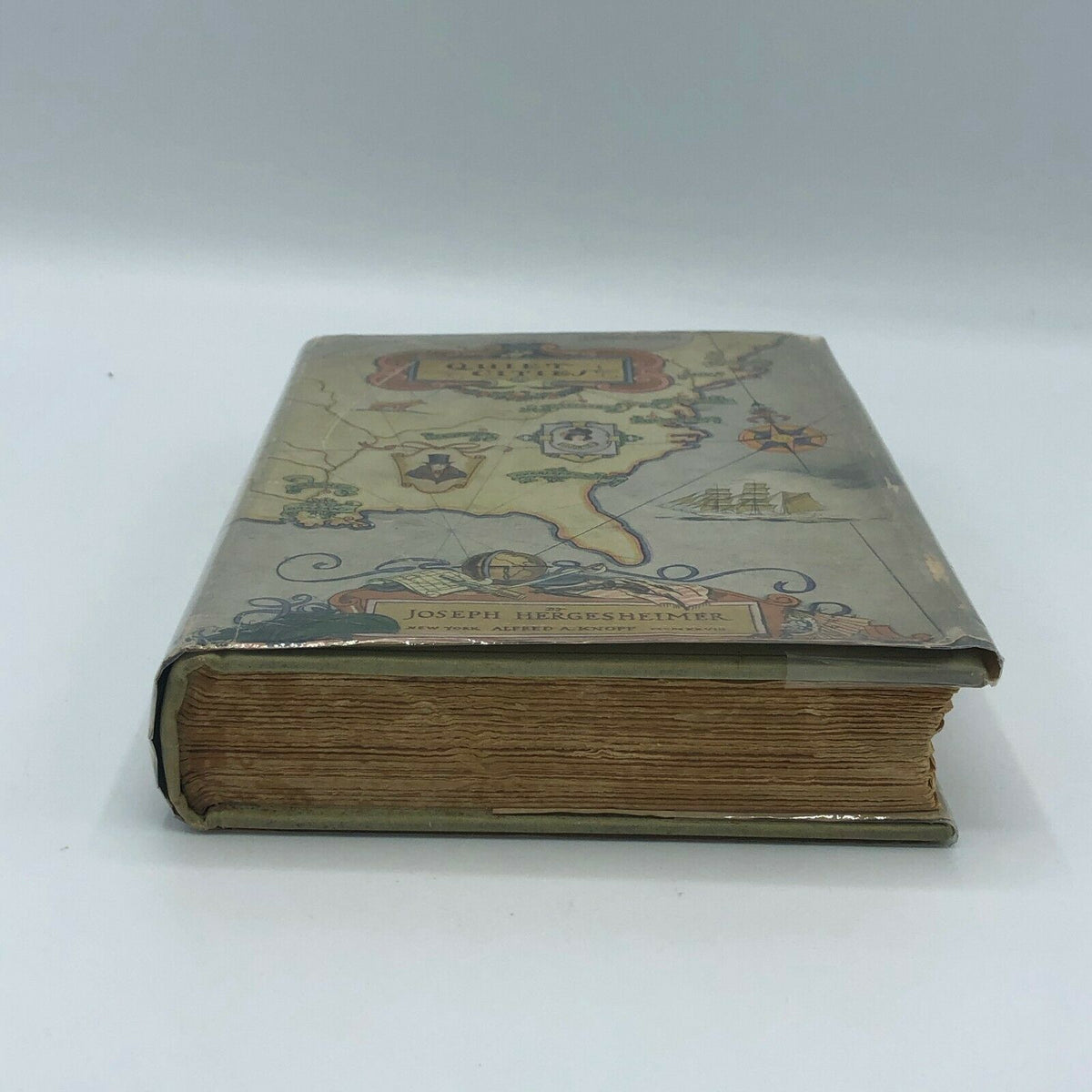 Joseph HERGESHEIMER / Quiet Cities - First Edition 1928 Protected Dust Cover