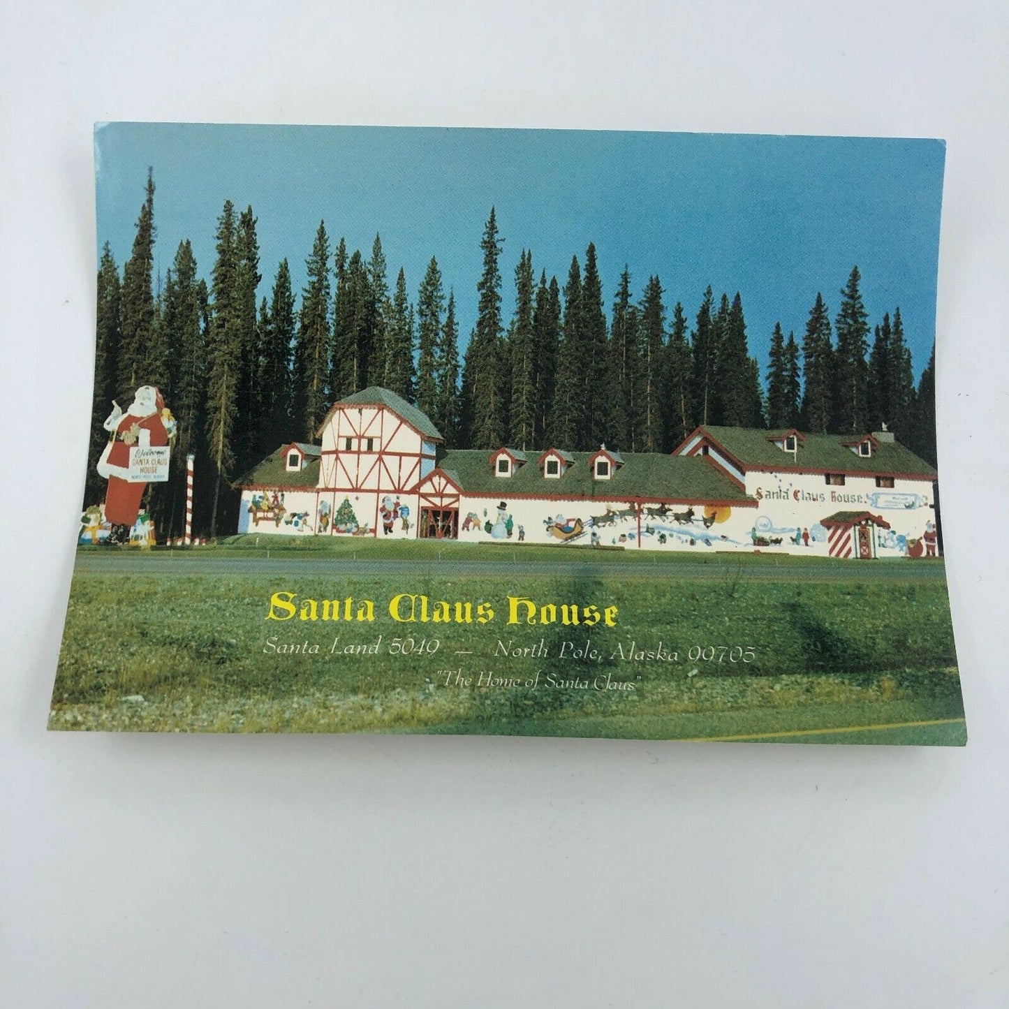The Santa Claus House Postcards and Santa's Official Mail Letter
