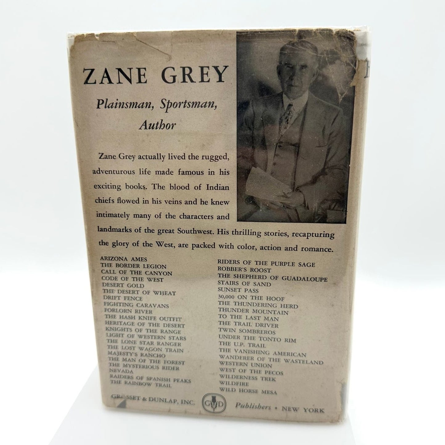 The Heritage of the Desert by Zane Grey 1921 Edition with Dust Jacket Paperback