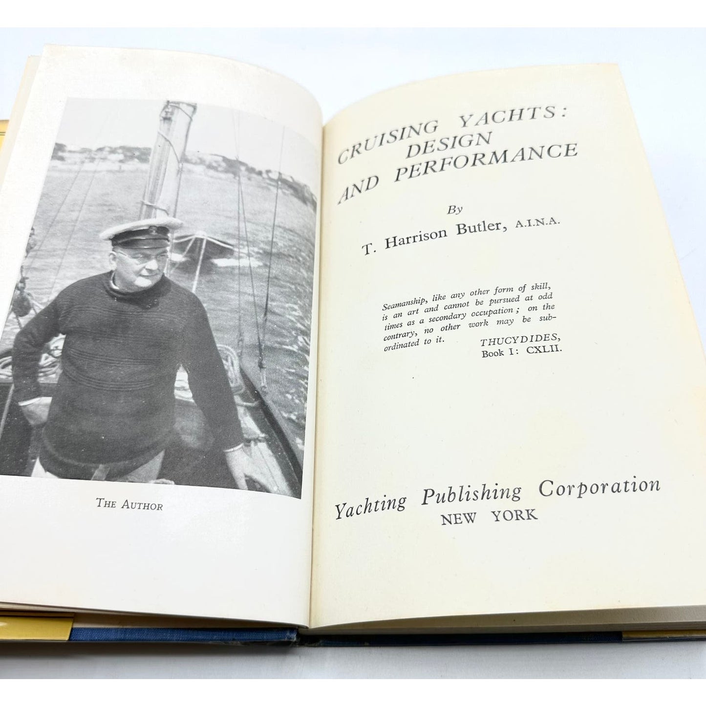 Cruising Yachts: Design and Performance by T. Harrison Butler Hardcover Book