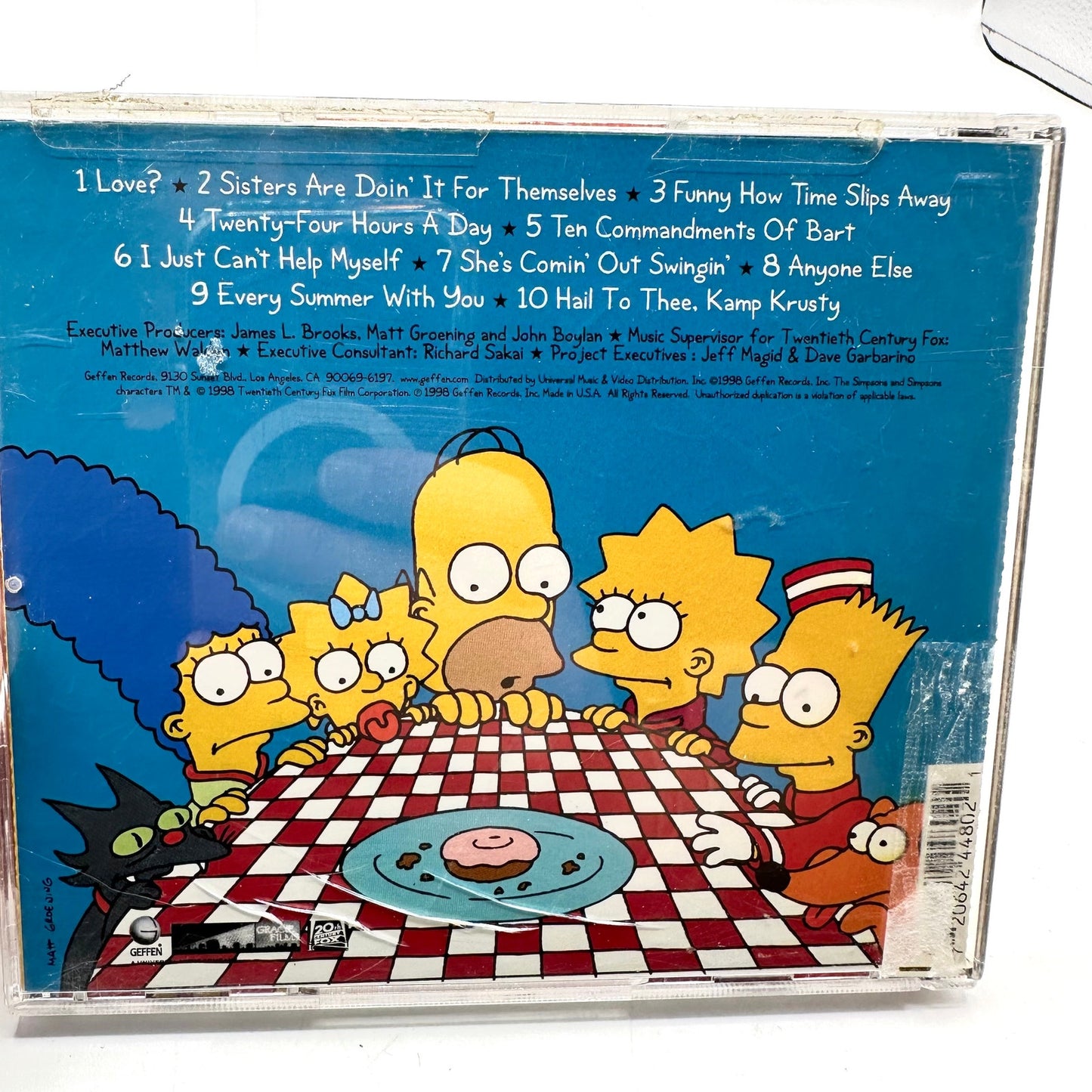 The Simpsons: Songs in the Key of Springfield & The Yellow Album Lot of 2 CDs