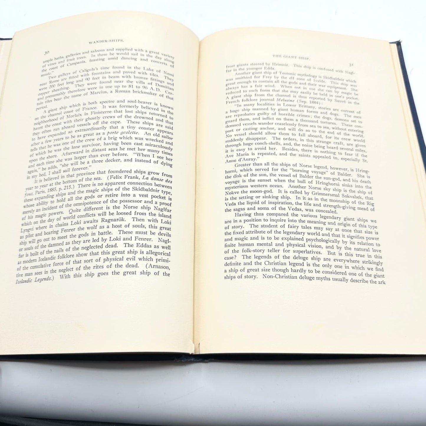 Wander-Ships: Folk Stories of the Seas by Wilbur Bassett 1917 Hardcover Book