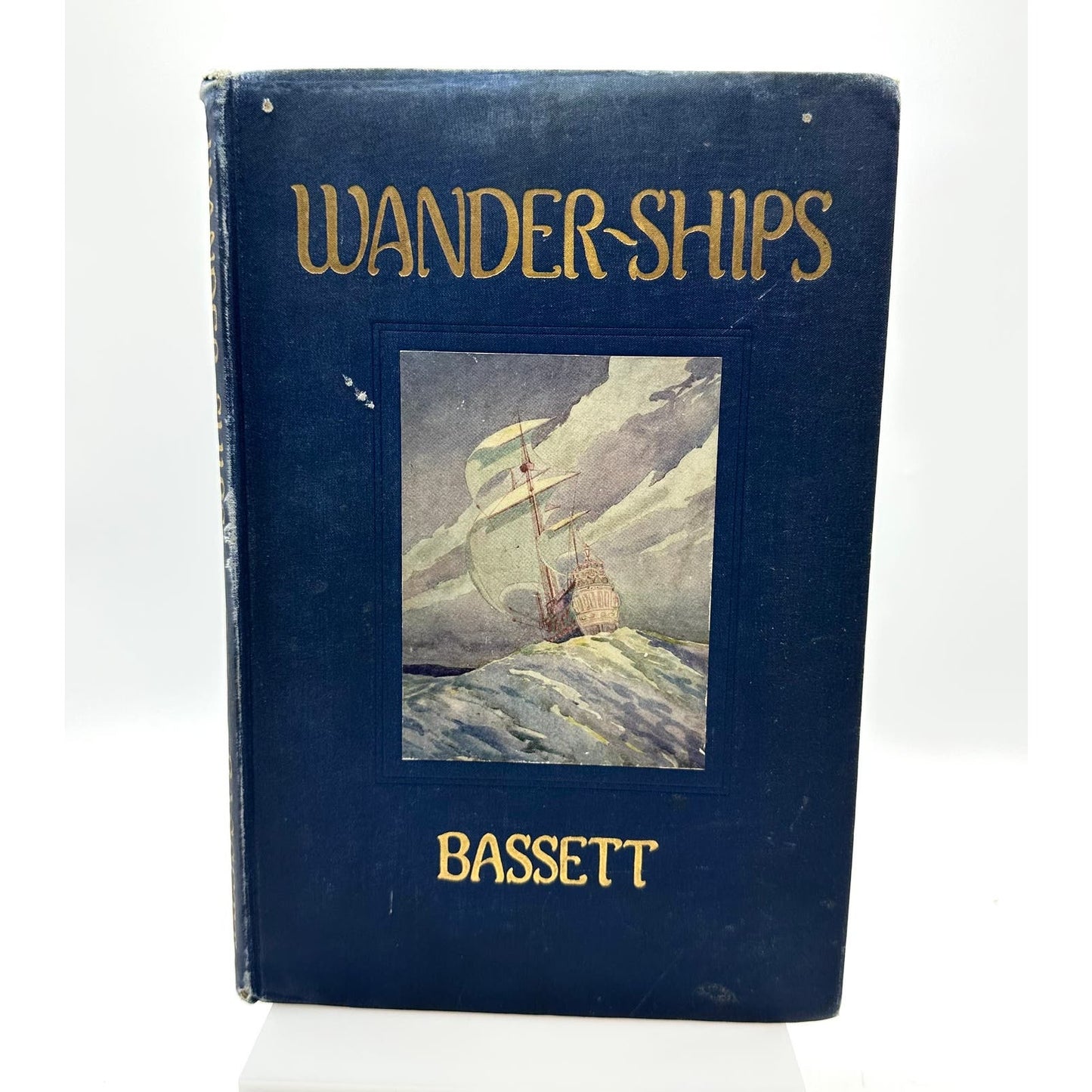 Wander-Ships: Folk Stories of the Seas by Wilbur Bassett 1917 Hardcover Book