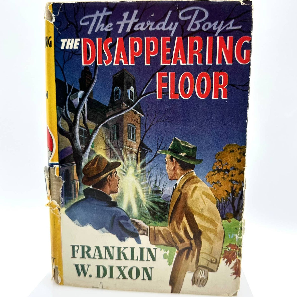 Vintage Hardy Boys The Disappearing Floor Hardcover by Franklin W. Dixon 1940