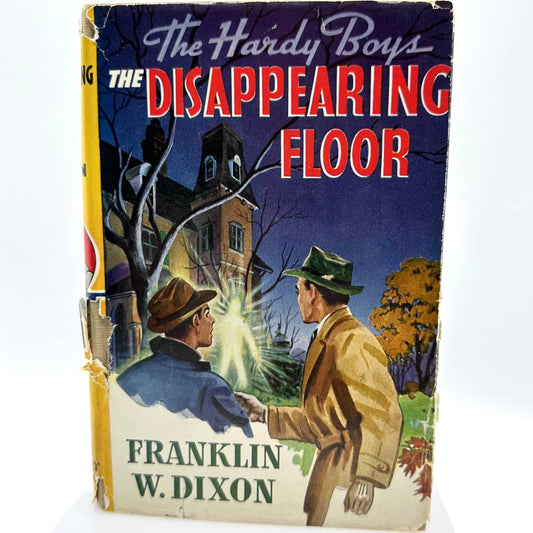 Vintage Hardy Boys The Disappearing Floor Hardcover by Franklin W. Dixon 1940
