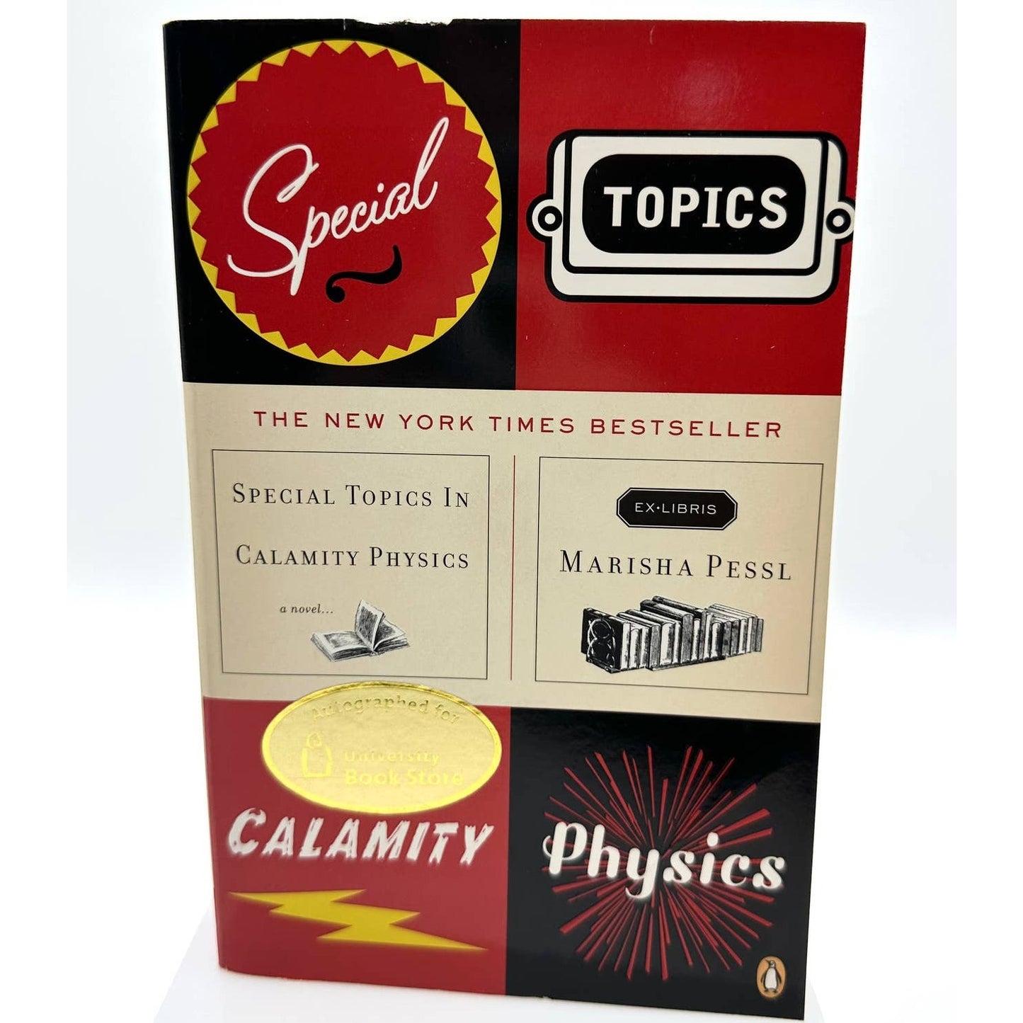 Special Topics in Calamity Physics SIGNED by Marisha Pessl Penguin Books 2007