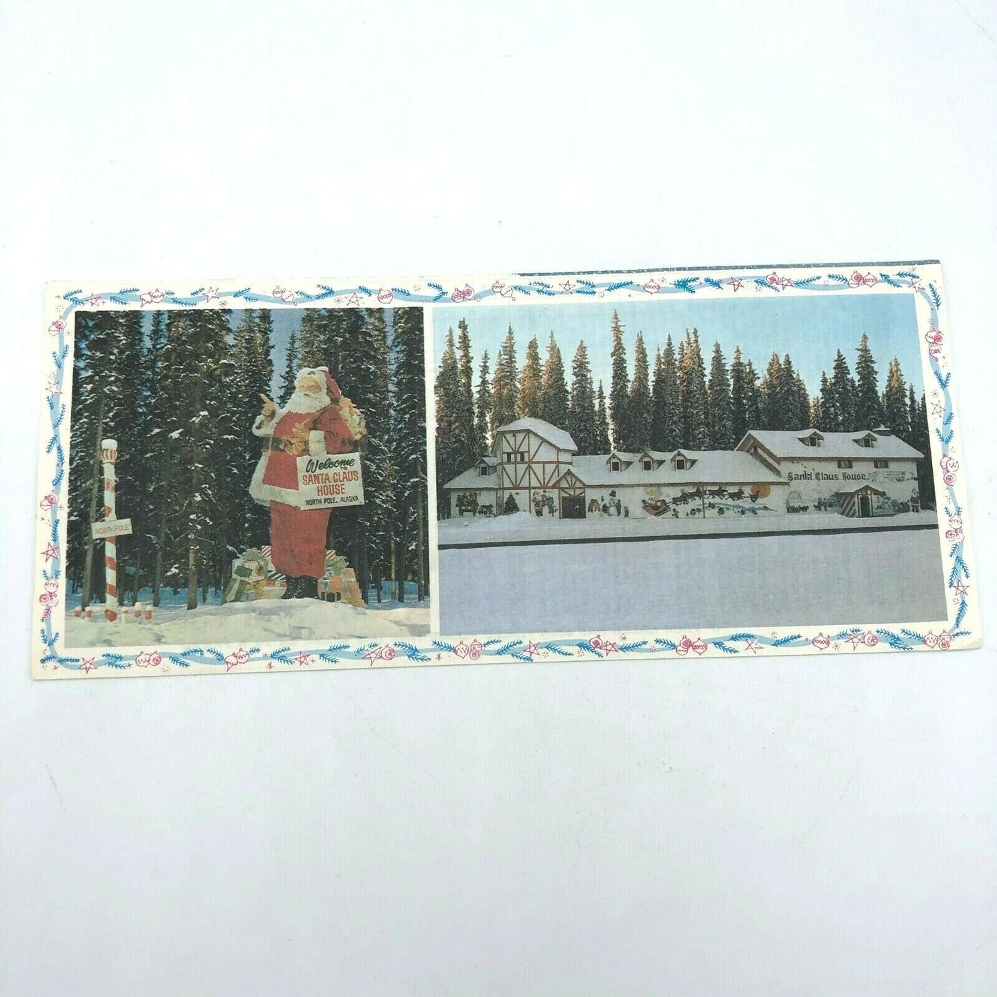 The Santa Claus House Postcards and Santa's Official Mail Letter