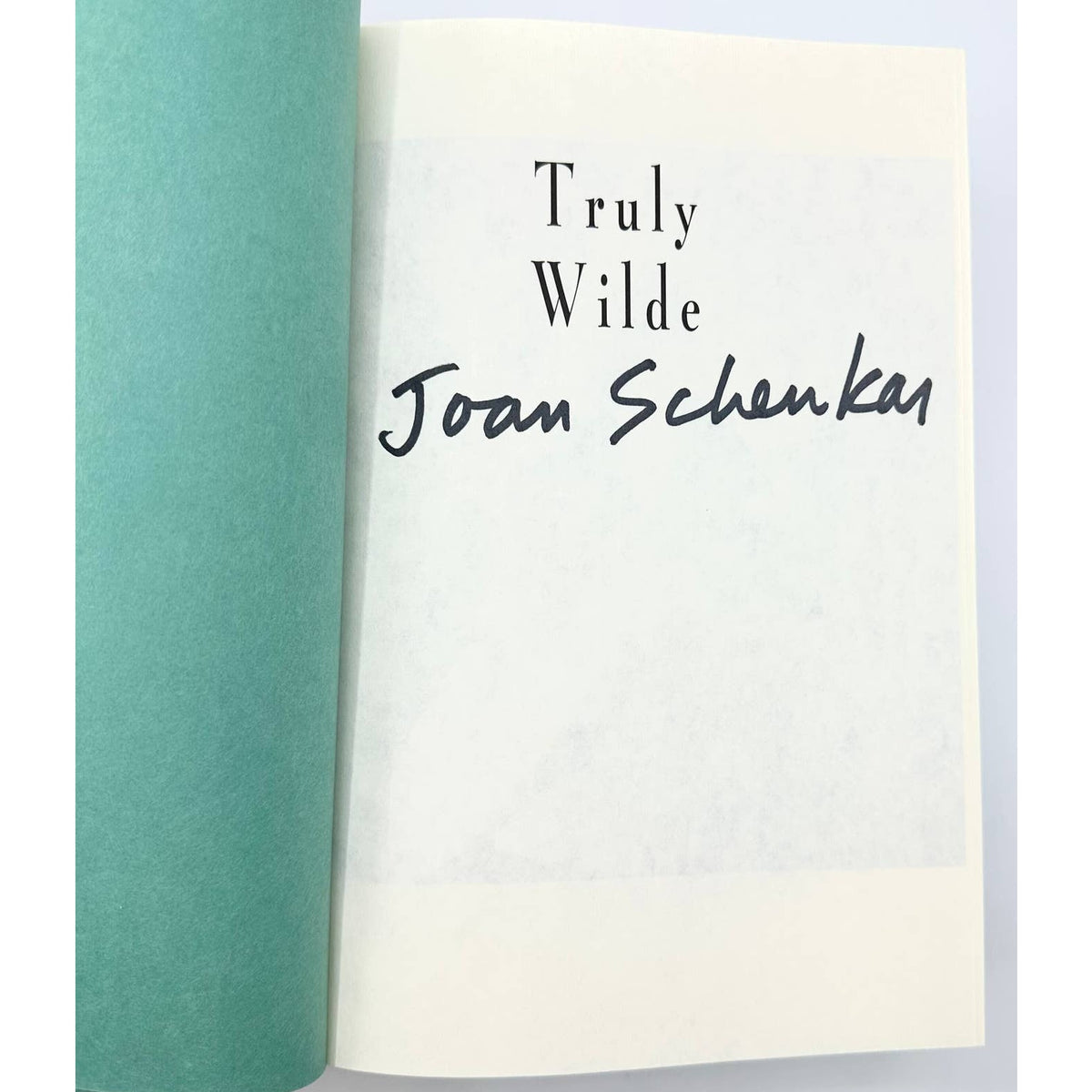 Truly Wilde The Unsettling Story of Dolly Wilde SIGNED by Joan Schenkar 2000