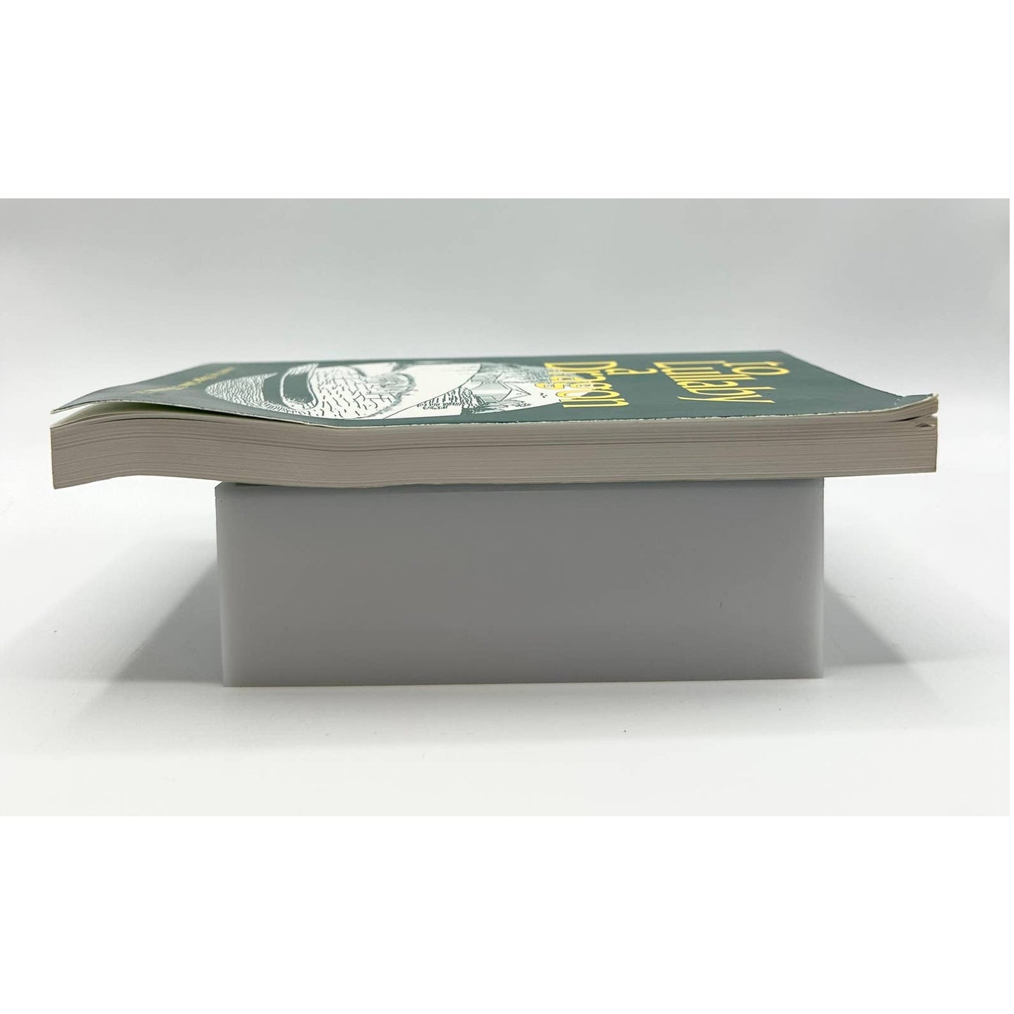 To Lullaby a Dragon Edgar J. L'Heureux Jr Illustrated Signed Paperback w/ Letter