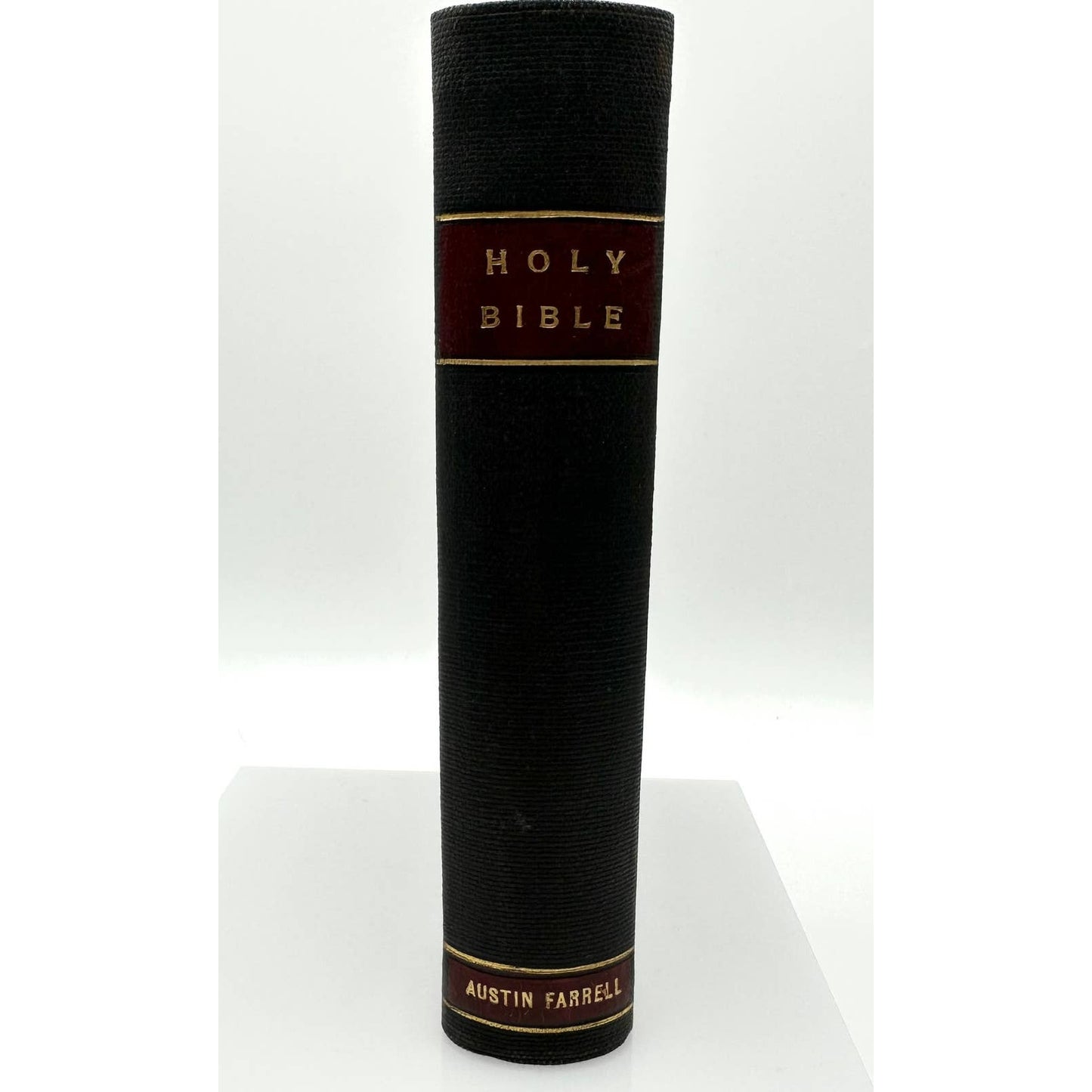 Holy Bible Authorized Version Illustrated Hardcover Cloth Binding Clear Type Ed.