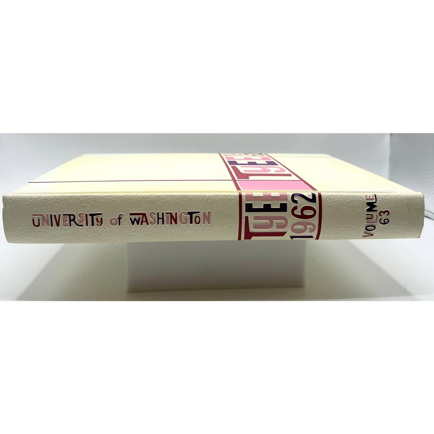Vintage Tyee University of Washington 1962 Volume 63 Hardcover Yearbook